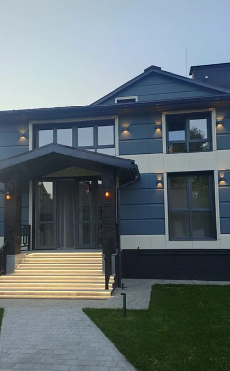 Дом после реконструкции