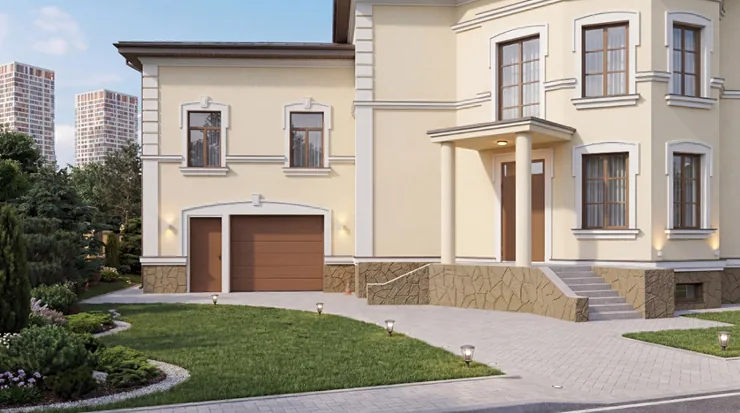 Резиденция, экстерьер